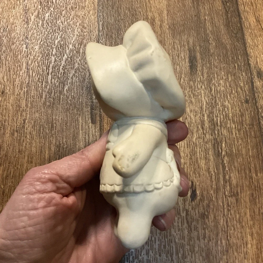 Vintage 1972 Poppin Fresh Pillsbury Dough Girl Rubber Doll Poppy‎ Collector Toy